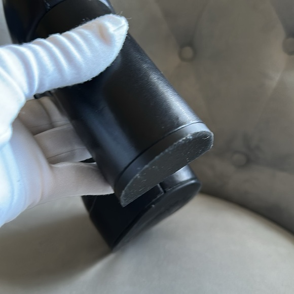 ACNE STUDIOS LEATHER PLATFORM BOOTS - Picture 12 of 16